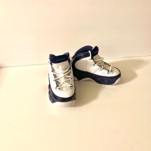 Toddler Jordan 9 Retro. White & University Blue.